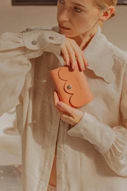 Portfel Cloud MINI Peach