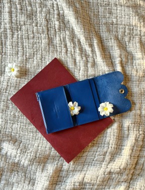 Portfel Cloud Mikro Cobalt Blue